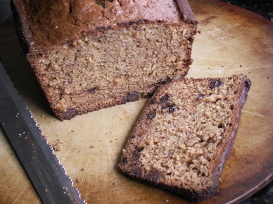 pão de chocolate com banana (amish friendship bread starter)