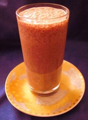 smoothie de cappuccino moca livre de leite