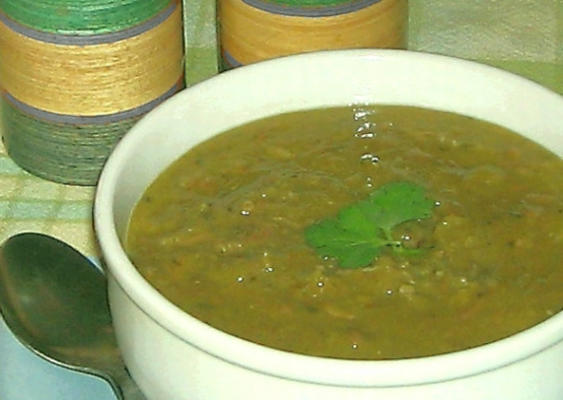sopa de ervilha malhada