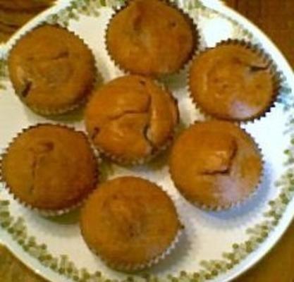 muffins de mirtilo morango
