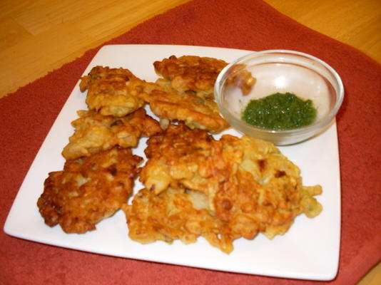 pakora de legumes misturados