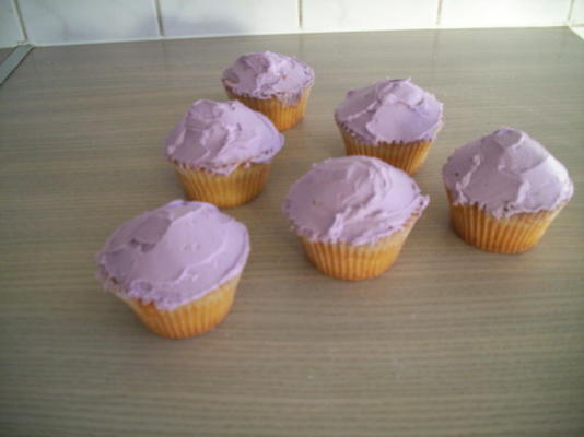 cupcakes com cobertura de buttercream
