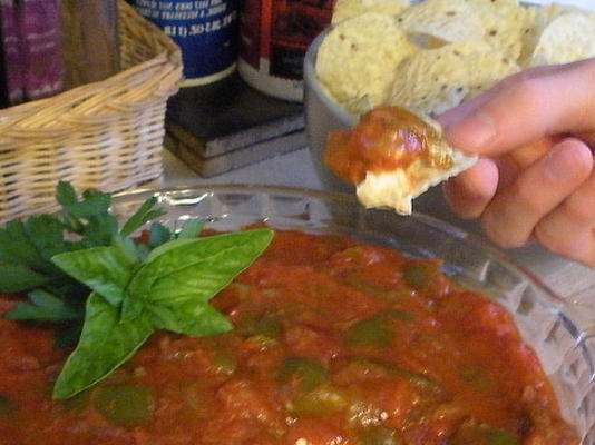 molho quente de pimenta italiana