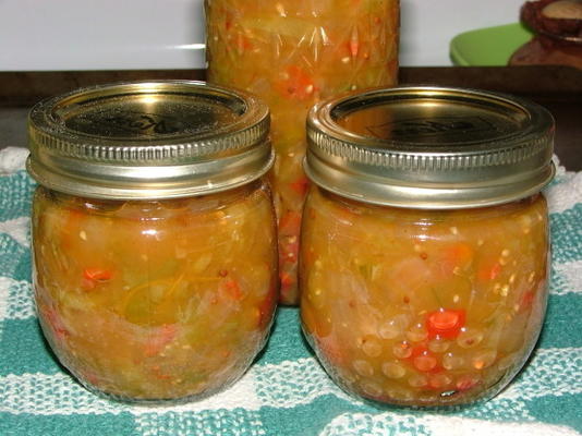 piccalilli (chutney de tomate verde)