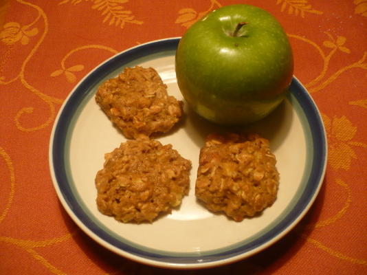 biscoitos de maçã caramelo sem glúten