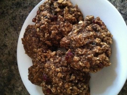 biscoitos de café da manhã com baixo teor de gordura vegan