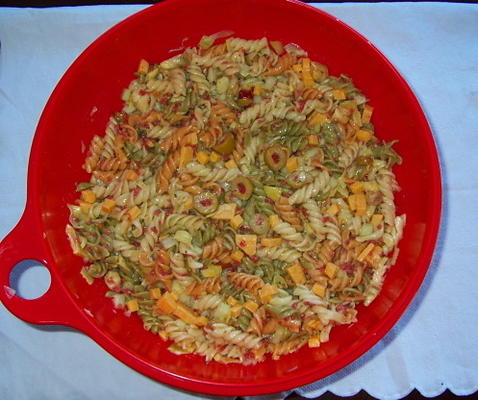 salada de macarrão de carolyn