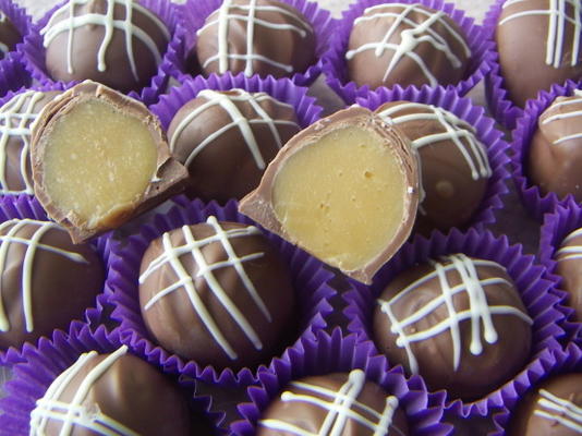 bolas de caramelo choc