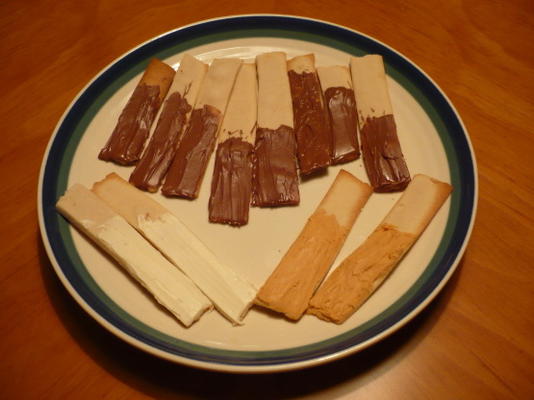 bolinhos de dip-stick sem glúten