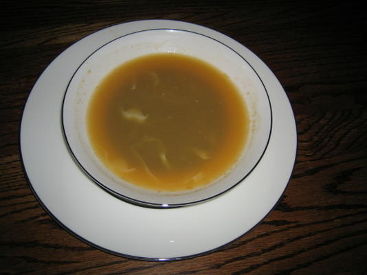 sopa de pucker de maçã verde