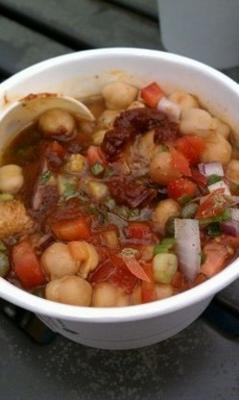 leblebi - sopa de grão de bico tunisino