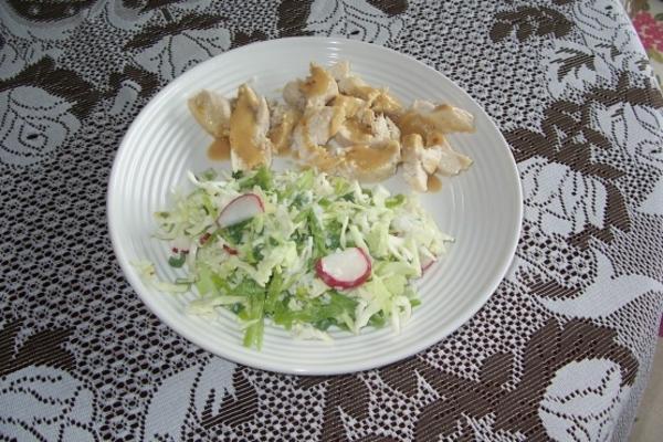 salada de jantar de verão