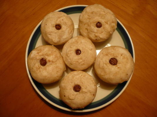 muffins de banana com especiarias e sem glúten