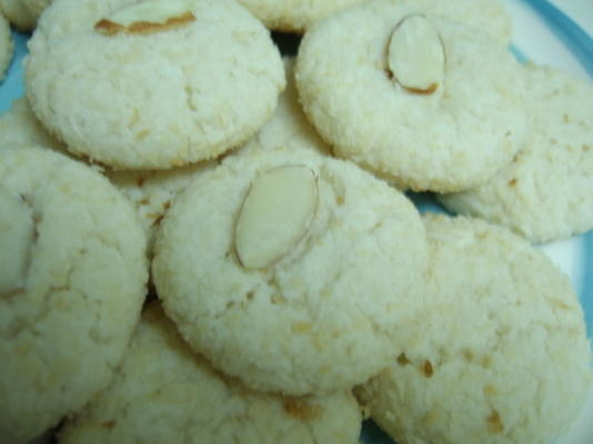 bolinhos de limão com coco