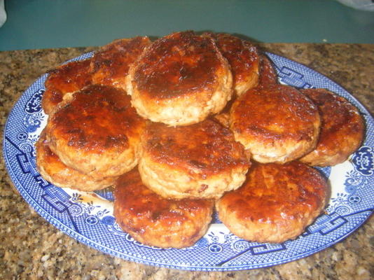 mel soja hambúrgueres de frango / rissoles