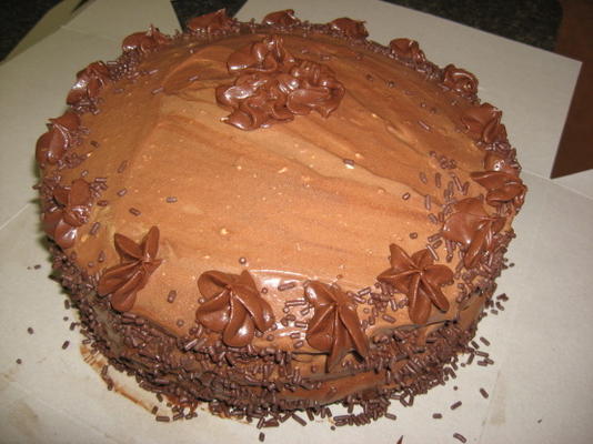 bolo de kahlua de chocolate escocês