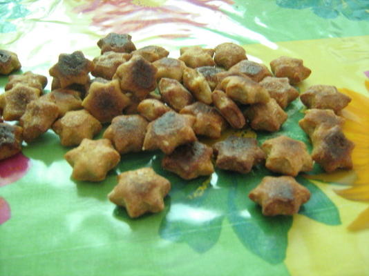 biscoitos de cachorro de carne