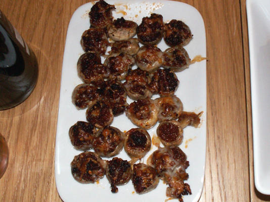 cogumelos recheados espanhóis