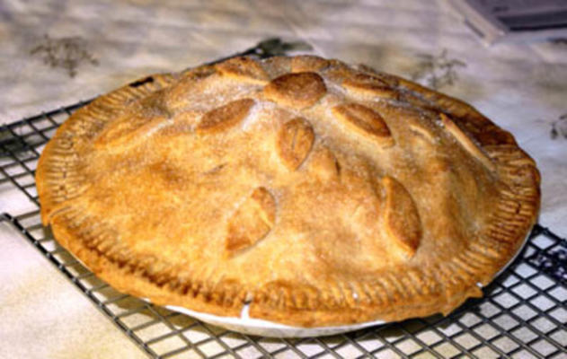 torta de maçã outono colheita (vegan)
