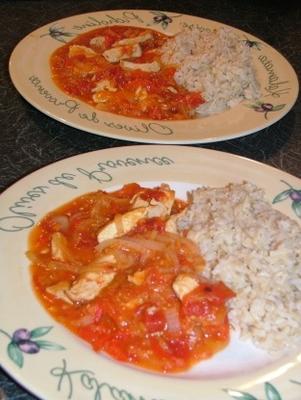 caçarola de peru pimenta