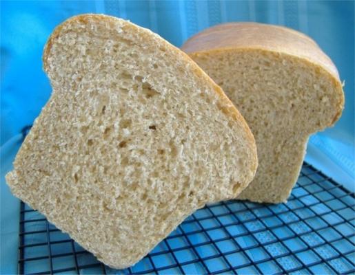 aveia e pão de trigo