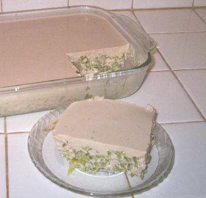 salada bávara (molde de salada de brócolis)