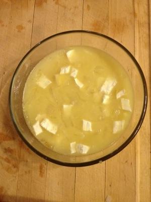 sopa de cebola brie