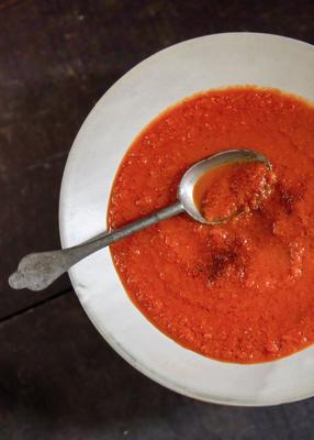 sopa de tomate egípcio